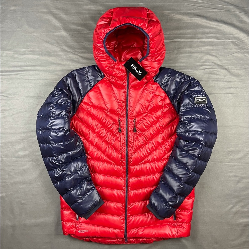 Polo Ralph Lauren RLX RED Duck Down Puffer Jacket